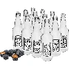 0.5 L bottle with screw cap and “Bimber Bez Popity” print - 12 pcs - 3 ['bottle', ' bottles', ' bottles with print', ' bottle for infusion liqueur', ' bottle for moonshine', ' alcohol bottle', ' bottle with print', ' glass bottle with print and stopper', ' 500 mL bottles with cork', ' set of corked bottles', ' for wedding reception', ' bottle for homemade liquor', ' bottle for a gift', ' hip flask bottle', ' set of 12 bottles', ' moonshine without chaser bottle']