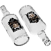 0.5 L bottle, with screw cap, "Whisky" print - 4 pcs - 7 ['homemade whisky bottle', ' whisky bottle', ' glass bottle with screw cap', ' bottle with screw cap', ' 500 ml glass bottle', ' 0.5 L bottle', ' bottles with print', ' bottle with print', ' whiskey bottle']