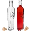 0.5 L decorative bottle with stopper - 5 ['liquor bottle', ' decorative bottle', ' bottle with grape', ' wine bottle', ' mead bottle', ' olive oil bottle', ' oil bottle', ' bottle with stopper', ' 500 mL bottle', ' decorative bottle', ' gift bottle']