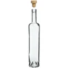 0,5 L glass bottle Marina with T-cork , white - 2 ['alcohol bottle', ' decorated alcohol bottles', ' glass alcohol bottle', ' moonshine bottles for wedding party', ' liqueur bottle', ' decorated liqueur bottles']