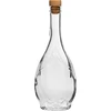 0,5 L Herbowa glass bottle with a cork  - 1 ['glass bottle', ' decorative bottle', ' bottle with cork', ' liquor bottle']
