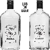 0.5 L hip flask bottle with screw cap and "Bimber" print - 12 pcs - 5 ['bottle', ' bottles', ' bottles with print', ' bottle for infusion liqueur', ' bottle for moonshine', ' alcohol bottle', ' bottle with print', ' glass bottle with print and stopper', ' 200 mL bottles with cork', ' set of corked bottles', ' for wedding reception', ' bottle for homemade liquor', ' bottle for a gift', ' hip flask bottle', ' moonshine barrels print']