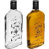 0.5 L hip flask bottle with screw cap and "Bimber" print - 12 pcs - 7 ['bottle', ' bottles', ' bottles with print', ' bottle for infusion liqueur', ' bottle for moonshine', ' alcohol bottle', ' bottle with print', ' glass bottle with print and stopper', ' 200 mL bottles with cork', ' set of corked bottles', ' for wedding reception', ' bottle for homemade liquor', ' bottle for a gift', ' hip flask bottle', ' moonshine barrels print']