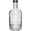 0,5 L Miss Barku glass bottle , white  - 1 ['alcohol bottle', ' decorated alcohol bottles', ' glass alcohol bottle', ' moonshine bottles for wedding party', ' liqueur bottle', ' decorated liqueur bottles', ' 500 ml bottle']