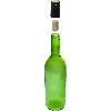 0.75 L wine bottle with corks and caps - 12 pcs - 5 