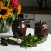 1,6l Stoneware / rustical crock pot with lid - 2 ['cabbage fermentation pot', ' pot for pickled cucumbers', ' fermentation pot', ' 50l cabbage fermentation pot with water jacket', ' 50l cabbage fermentation pot', ' 20l cabbage fermentation pot with flange', ' fermentation clay pot', ' bolesławiec fermentation pots', ' castorama cabbage fermentation pot', ' 10l cabbage fermentation clay pot', ' rustic pot']