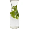 1 L Aroniówka glass carafe with lid , white - 3 ['gift', ' water carafe', ' juice carafe', ' lemonade carafe', ' water jug', ' lemonade pitcher', ' closed carafe', ' closed pitcher', ' 1 l carafe', ' 1 l pitcher', ' glass carafe']