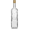 1 L ‘Ice Bottle‘ with Ø30/35 screw cap, 4 pcs - 3 ['Ice Bottle', ' ice bottle', ' 1L bottle', ' 1L bottles', ' set of 4 bottles', ' bottle with grooves', ' infusion liqueur bottle', ' infusion liqueur bottles', ' bottle for drinks', ' bottles for drinks', ' decorative bottle', ' icy bottle']