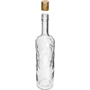 1 L ‘Ice Bottle‘ with Ø30/35 screw cap, 4 pcs - 4 ['Ice Bottle', ' ice bottle', ' 1L bottle', ' 1L bottles', ' set of 4 bottles', ' bottle with grooves', ' infusion liqueur bottle', ' infusion liqueur bottles', ' bottle for drinks', ' bottles for drinks', ' decorative bottle', ' icy bottle']