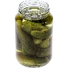 1000 ml twist off glass jar Ø82/6 - 8 pcs. - 5 ['pickling jars', ' pickling jars', ' for pickling', ' for preserves', ' for preserves', ' without screw cap', ' 1000 ml']