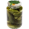 1000 ml twist-off jar with coloured Ø82/6 lid - 6 pcs - 6 ['preserving jar', ' 1 l preserving jar', ' jar with screw cap', ' jar with coloured cap', ' kitchen jar', ' glass jar', ' small jar', ' compote jar', ' mushroom jar', ' jam jar', ' screw top jars']