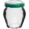 106 ml Amphora twist-off jar with colourful Ø53 lid - 8 pcs - 2 ['set of jars', ' jam jars', ' preserve jar', ' jar for preserves', ' jars with twist-off lids', ' Ø53 jars', ' jars with colourful lids', ' jars for preserves', ' weck-type jars', ' jars for meat', ' jar meat', ' jars for pasteurising', ' jarred meat', ' amphora jar']