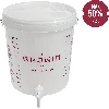 15 L fermentation container with a print, a tap, and a lid - 2 ['fermentation container', ' fermentation bucket', ' small fermentation bucket', ' fermentation container', ' fermentation container for wine', ' fermentation containers for wine', ' biowin fermentation bucket', ' browin fermentation bucket']