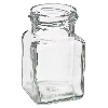 150 ml twist off glass jar Four Corners, lid fi 53 - 6 pcs - 7 ['jars', ' small jars', ' jar', ' glass jar', ' glass jars', ' jar with lid', ' jars for preserves', ' canning jars', ' jars for spices', ' jam jar', ' jar for jam', ' honey jar', ' jar for honey']