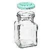 150 ml twist off glass jar Four Corners, lid fi 53 - 6 pcs - 6 ['jars', ' small jars', ' jar', ' glass jar', ' glass jars', ' jar with lid', ' jars for preserves', ' canning jars', ' jars for spices', ' jam jar', ' jar for jam', ' honey jar', ' jar for honey']