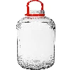 15l glass jar with plastic cap  - 1 ['large jar', ' jar large', ' large glass jar', ' canning jar', ' for pickling', ' for cucumbers', ' for cabbage', ' industrial jar', ' jar with tongs', ' jar tongs', ' cucumber tongs']