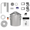 18 L classic Convex still - 1 clarifier - 3 ['Browin still', ' modular stills', ' still with clarifiers', ' modular still', ' clarifiers for stills', ' pure distillate', ' kit for distilling', ' convex lid', ' convex lid', ' distillation container with lid', ' distillation kit', ' expandable distillation kit', ' distillation on various heat sources']