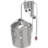 18 L classic Convex still - 2 clarifiers - 3 ['Browin still', ' modular stills', ' still with clarifiers', ' modular still', ' clarifiers for stills', ' pure distillate', ' kit for distilling', ' convex lid', ' convex lid', ' distillation container with lid', ' distillation kit', ' expandable distillation kit', ' distillation on various heat sources']