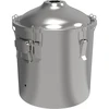 18 L classic Convex still - 2 clarifiers - 4 ['Browin still', ' modular stills', ' still with clarifiers', ' modular still', ' clarifiers for stills', ' pure distillate', ' kit for distilling', ' convex lid', ' convex lid', ' distillation container with lid', ' distillation kit', ' expandable distillation kit', ' distillation on various heat sources']