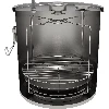 18 L Indoor smoker pot  for a gas cooktop - 4 ['smokehouse in pot', ' way of smoking fish', ' smoking cheese', ' smoking meat', ' smoking fish', ' home smoking', ' smokeless smoking', ' smoked salmon', ' smoked chicken', ' smoked carp', ' home smoking', ' home smoking', ' 18 litre pot for gas cooker', ' smokehouse for gas cooker']