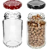 190 ml twist off glass jar with coloured lid Ø53 - 8 pcs. - 7 ['jars', ' small jars', ' jar', ' glass jar', ' glass jars', ' jar with lid', ' jars for preserves', ' canning jars', ' jars for spices', ' jam jar', ' jar for jam', ' honey jar', ' jars TO 190 ml']
