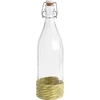 1l Costolata swing top wicker wrapped glass bottle  - 1 