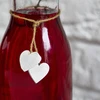 1l From the Heart glass bottle  with closure - 6 