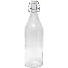 1l Round glass swing top bottle  - 1 ['alcohol bottle', ' decorated alcohol bottles', ' glass alcohol bottle', ' moonshine bottles for wedding party', ' liqueur bottle', ' wine bottle', ' wine bottles', ' liqueur']