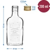 200 ml bottle with screw cap, “Christmas Reindeer” print, 6 pcs - 5 ['bottle', ' bottles', ' printed bottle', ' Christmas bottle', ' bottle for Christmas', ' infusion liqueur bottle', ' moonshine bottle', ' liquor bottle', ' glass bottle with screw cap', ' 200 ml bottle with screw cap', ' hip flasks', ' mini bottle', ' Christmas set', ' Christmas gift bottle', ' Christmas liquor', ' small decorative bottle', ' Merry Christmas', ' Christmas gift']