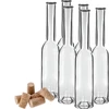 200 ml glass bottle with cork top KK23/18 , 6pcs. - 3 ['glass bottle gift', ' empty bottles 200 ml', ' bottles for liquor', ' bottles to fill', ' glass bottles of liquor', ' mini bottles', ' bottles glass', ' glass bottle', ' bottles with corks', ' small bottles', ' empty bottles']