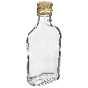 200 ml Hip flask glass bottle with screw cap , 10pcs. - 4 ['bottles', ' tinctures', ' tincture bottles', ' home-made liquor', ' home-made liquor', ' home-made liquor', ' tincture bottle with screw cap', ' bottle with screw cap', ' bottle with screw cap']