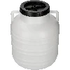 20l Barrel / Drum with handles , white colour  - 1 ['barrel for cabbage', ' pickling barrel', ' pickling barrel', ' silage', ' cabbage', ' cucumber', ' for cucumber', ' stoneware', ' stoneware with lid', ' barrel with lid']