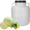 20l Barrel / Drum with handles , white colour - 3 ['barrel for cabbage', ' pickling barrel', ' pickling barrel', ' silage', ' cabbage', ' cucumber', ' for cucumber', ' stoneware', ' stoneware with lid', ' barrel with lid']