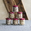 212 ml twist-off jar with burgundy lids Ø 66 mm - 6 pcs - 5 ['set of jars', ' pickling jars', ' jam jars', ' jam jar', ' jars with screw caps', ' jars fi 66', ' jars with screw caps 4 hooks', ' jars with burgundy caps', ' for preserves', ' for dry product', ' container for spices']