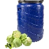 240 L Barrel / Drum , blue colour - 3 ['large pickling barrels', ' cucumber barrel', ' cabbage barrel', ' cucumber pickling barrel', ' cabbage pickling barrel', ' rain barrel', ' large sealed barrel', ' food barrel', ' barrel with screw cap', ' large plastic barrel', ' good barrel', ' blue barrel']