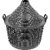 25 L wine demijohn in a plastic basket - 3 ['demijohn', ' wine bottle', ' wine carboy', ' for beer', ' for fermentation', ' homemade wine', ' glass carboy for wine', ' for infusion liquors', ' for mead']