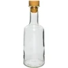 250 ml glass bottle Rosa with T-cork , white  - 1 ['bottle for olive oil', ' bottle for liquor', ' bottle for juice', ' bottle with stopper']