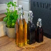 250ml Square glass swing top bottle - 5 ['alcohol bottle', ' decorated alcohol bottles', ' glass alcohol bottle', ' moonshine bottles for wedding party', ' liqueur bottle', ' wine bottle', ' wine bottles', ' liqueur']