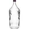 2l Grape decorative glass bottle with screw cap  - 1 