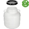 30 L Barrel / Drum with handles , white colour - 2 ['barrel for cabbage', ' pickling barrel', ' pickling barrel', ' silage', ' cabbage', ' cucumber', ' barrel with lid']