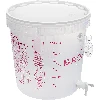 30 L fermentation container with a lid, tap and shatterproof angled airlock  - 1 ['fermentation bucket', ' fermentation container', ' container for fermentation', ' for wine', ' for beer', ' for distiller’s batches', ' container with tap', ' container with scale']