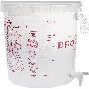 30 L fermentation container with a lid, tap and shatterproof angled airlock - 3 ['fermentation bucket', ' fermentation container', ' container for fermentation', ' for wine', ' for beer', ' for distiller’s batches', ' container with tap', ' container with scale']