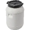 30l Barrel / Drum , white colour  - 1 ['barrel for cabbage', ' pickling barrel', ' pickling barrel', ' silage', ' cabbage', ' cucumber', ' barrel with lid']