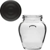 314 ml twist-off jar with black lids - 6 pcs - 8 