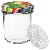 346 ml jar with a twist-off lid and a pressing element - 6 pcs - 5 ['jars', ' small jars', ' jar', ' glass jar', ' glass jars', ' jar with lid', ' jars for preserves', ' canning jars', ' jars for spices', ' jam jar', ' jar for jam', ' honey jar', ' jar for honey', ' pusher plate', ' preserves pusher plate', ' jar pusher plate']