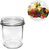 346 ml twist-off jar with coloured lids - 6 pcs - 5 ['for preserves', ' for jam', ' for fruit preserves', ' for plum jam', ' plum', ' peach', ' fruit', ' for chia dessert', ' sour cherry jam']