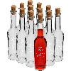 350 ml bottle with stopper, “Domowa nalewka” print - 12 pcs  - 1 ['quince tincture', ' chokeberry tincture', ' cherry tincture', ' decorative bottle', ' printed bottle', ' super bottle', ' bottle with cork', ' 0.35 L bottle']