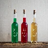 350 ml bottle with stopper, “Domowa nalewka” print - 12 pcs - 10 ['quince tincture', ' chokeberry tincture', ' cherry tincture', ' decorative bottle', ' printed bottle', ' super bottle', ' bottle with cork', ' 0.35 L bottle']