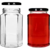 385 ml twist-off jar Ø63 with a black lid, 6 pcs - 4 ['decorative jars', ' jars', ' jars with lids', ' jars for preserves', ' elegant jars', ' jars for jams', ' jars for preserves', ' jars for larder', ' set of jars', ' jars with lids', ' forest-in-a-jar', ' decorative jars', ' decorative jar', ' meat jar', ' jar meat', ' jarred meat']