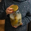 3l twist off glass jar with golden lid Ø100 - 4 ['jar', ' glass jar', ' jar with lid', ' jar for pickled cucumbers', ' jar for cucumbers', ' liqueur jar', ' jar for liqueurs']